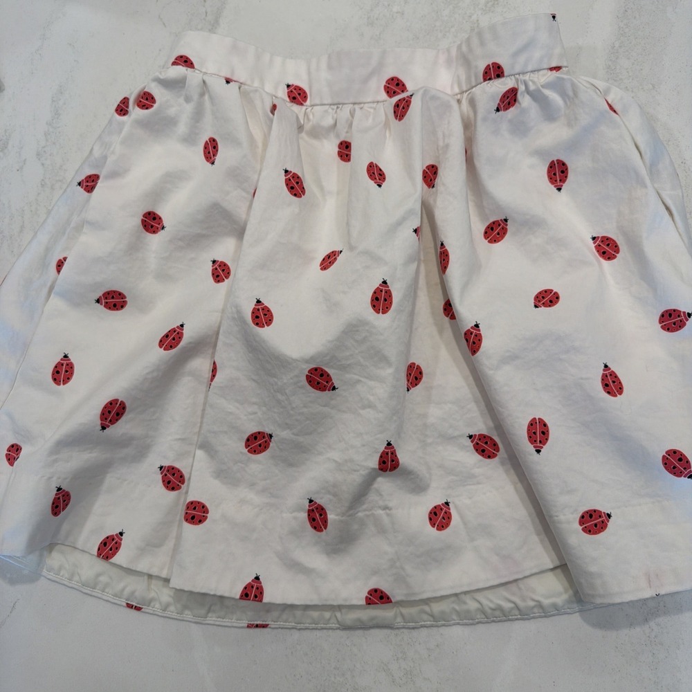 Kate Spade New York Coreen Ladybug Skirt Girl's Size 14 Playclothes